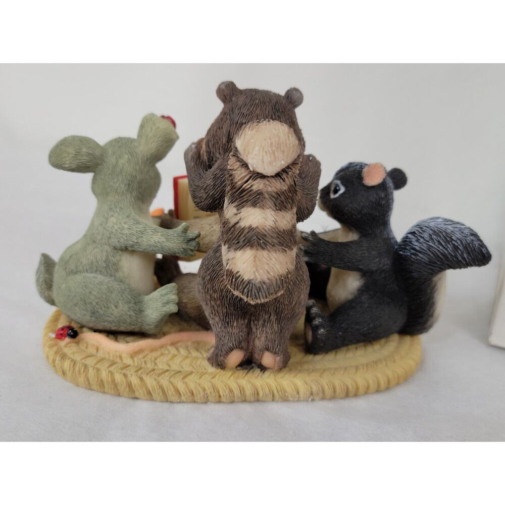 Charming Tails Fitz & Floyd A Collection of Friends Signed Dean Griffin 1998 - Picture 4 of 7